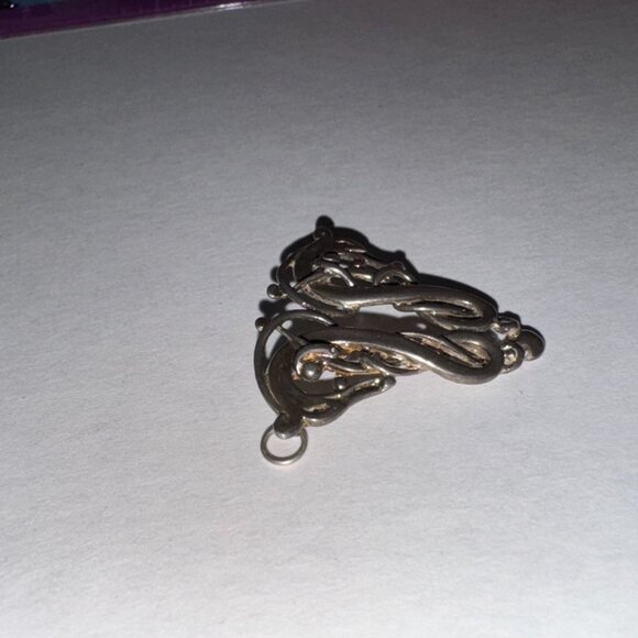 Sterling Silver Two Head Celtic Horse Pendant - Picture 12 of 16